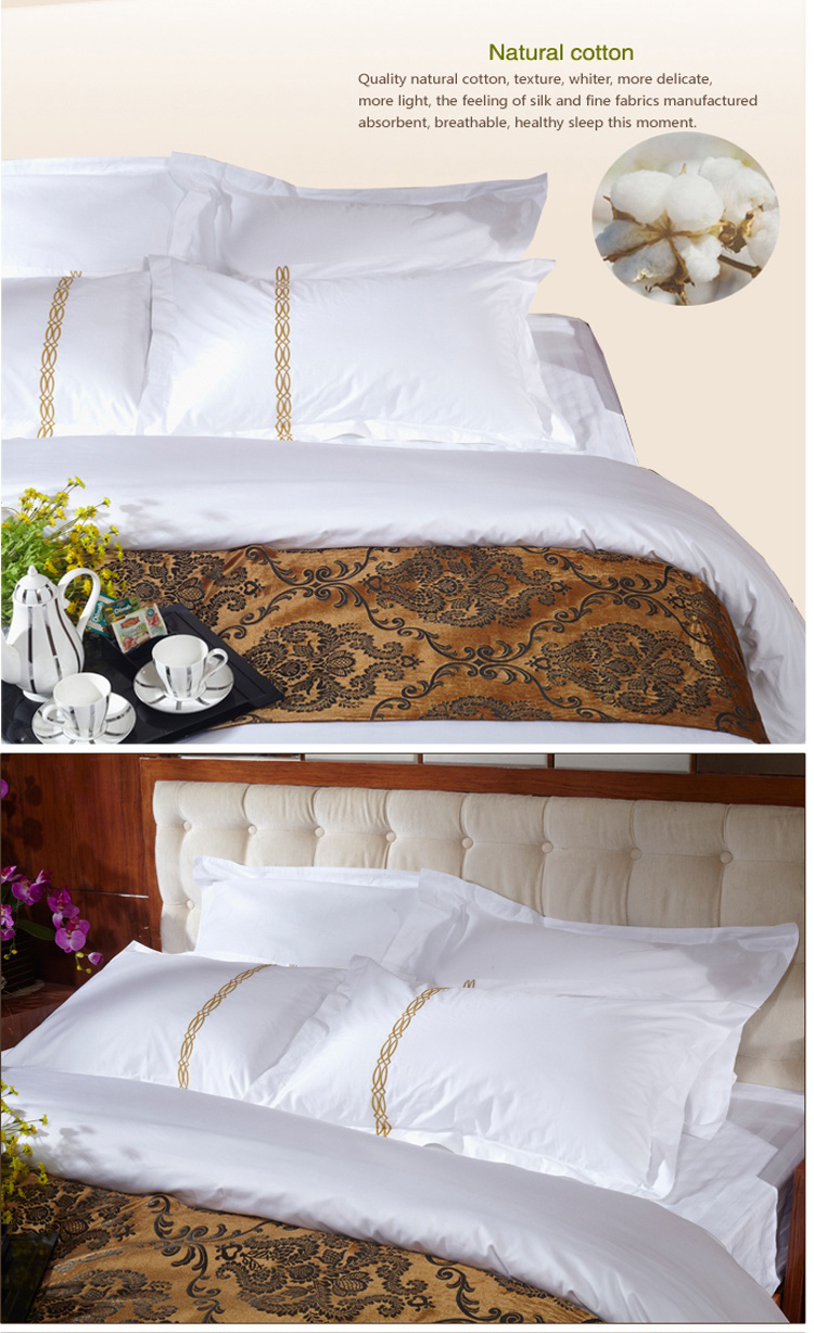 Soft Satin White Bed Comforter Set