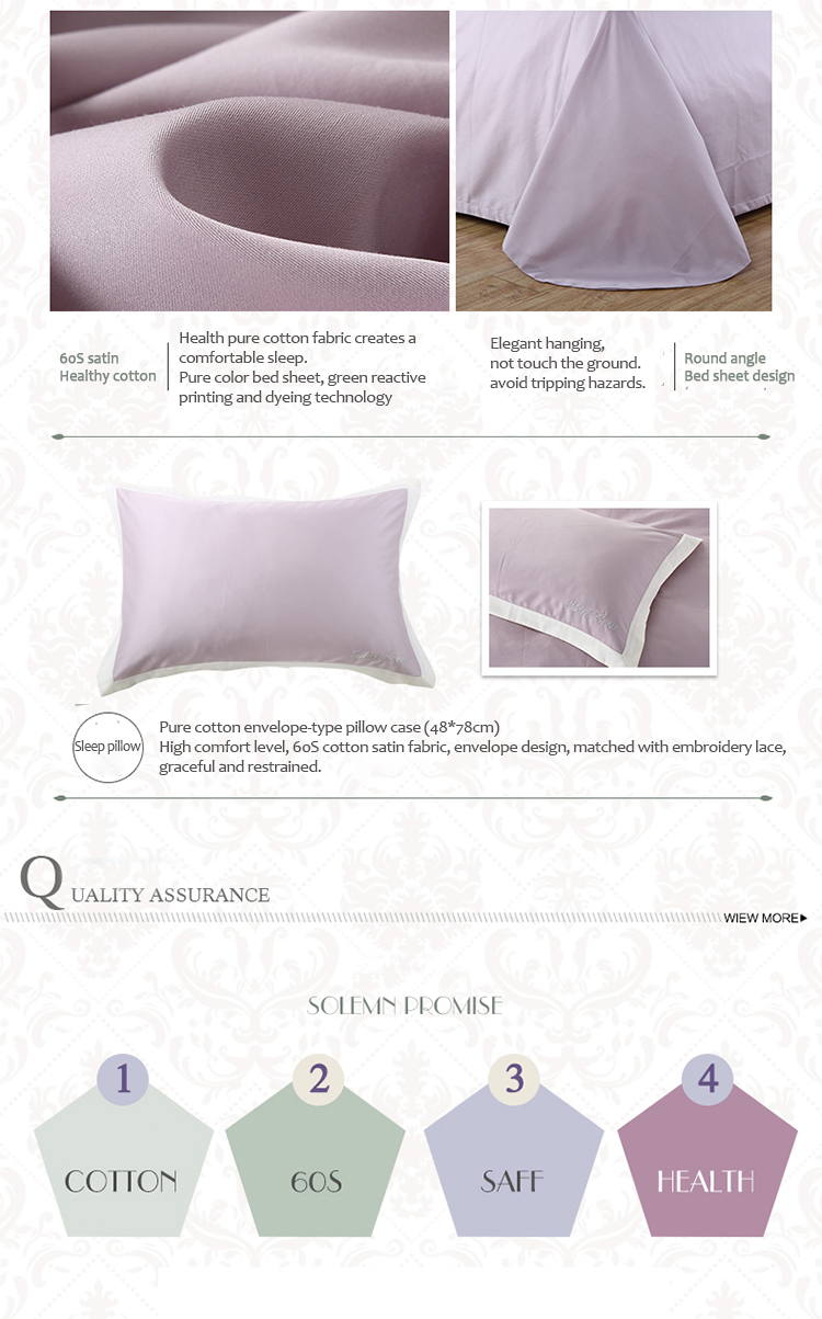 Deluxe Villa Purple Bedding