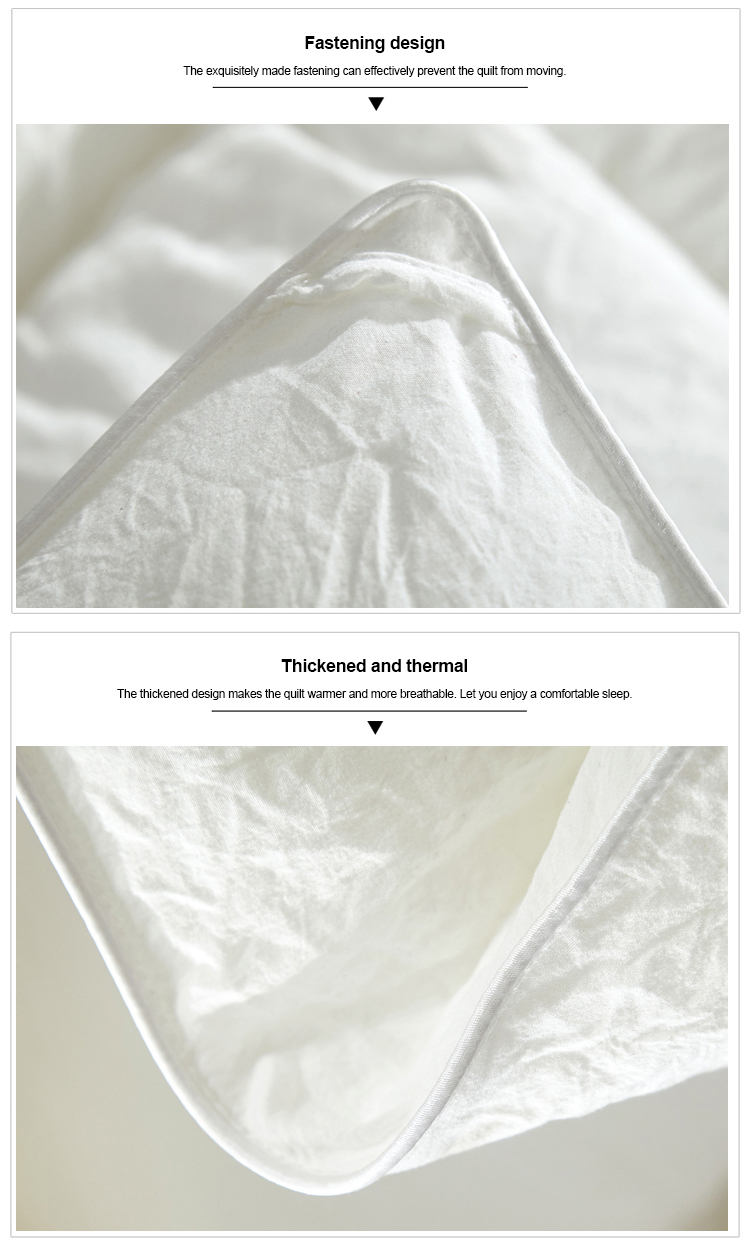 Water Washed Cotton Quality Star Hotel Duvet