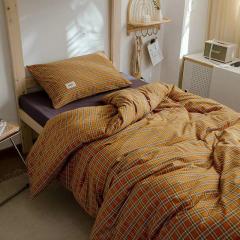 Dorm Room Plain Bed Linen,