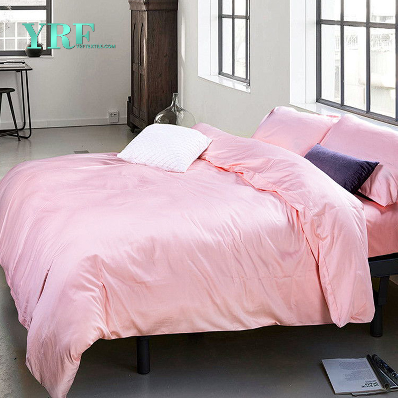 kapas lembut dua bilik tidur peminat merah jambu panas ditetapkan mg-053