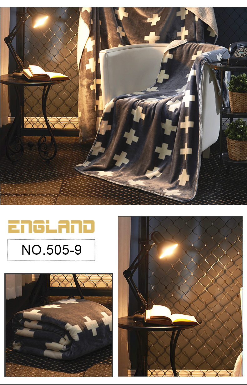 Printing Pattern Luxurious Hotel Blanket