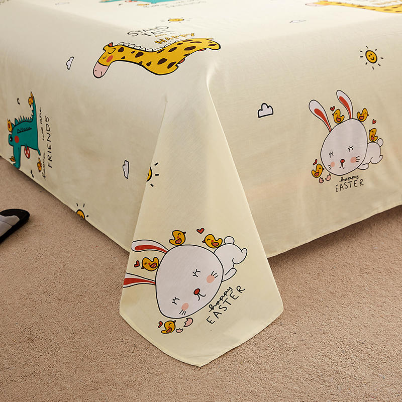 Cotton Bed Sheet Set Cartoon