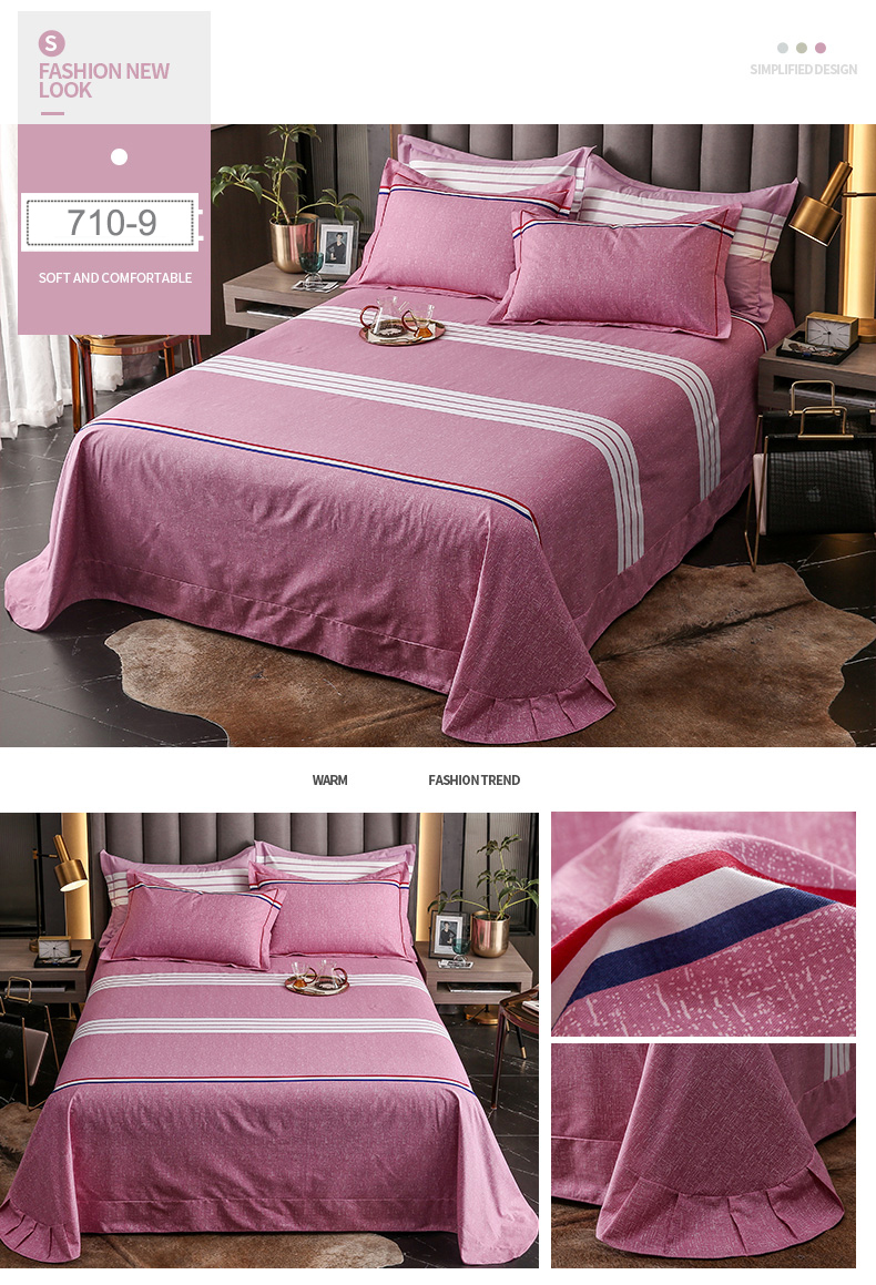 Bedsheet Cotton California King Size