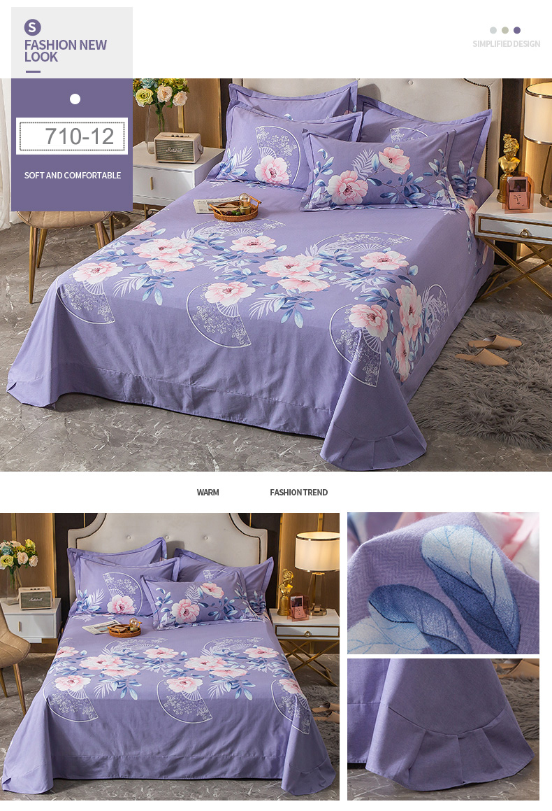 Bed Linen Hot Sale Bedsheet