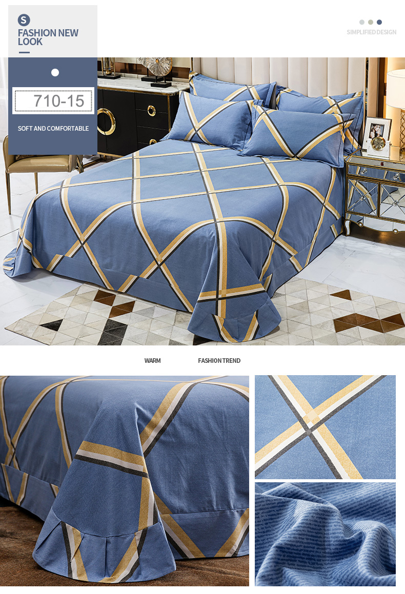 Bedsheet Bed Linen Hot Sale