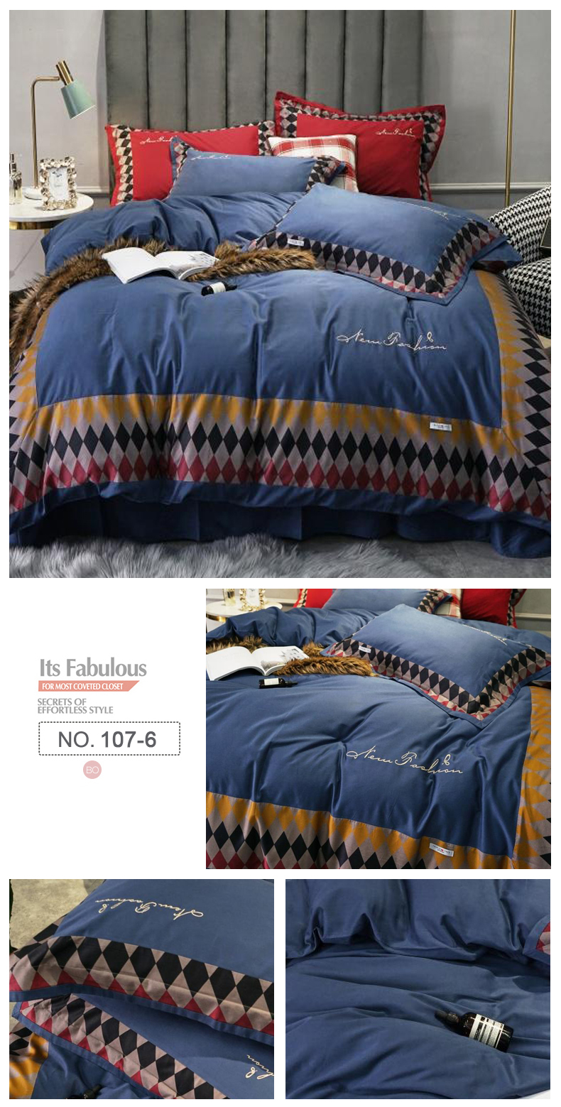 Cotton Printed Bedding Set