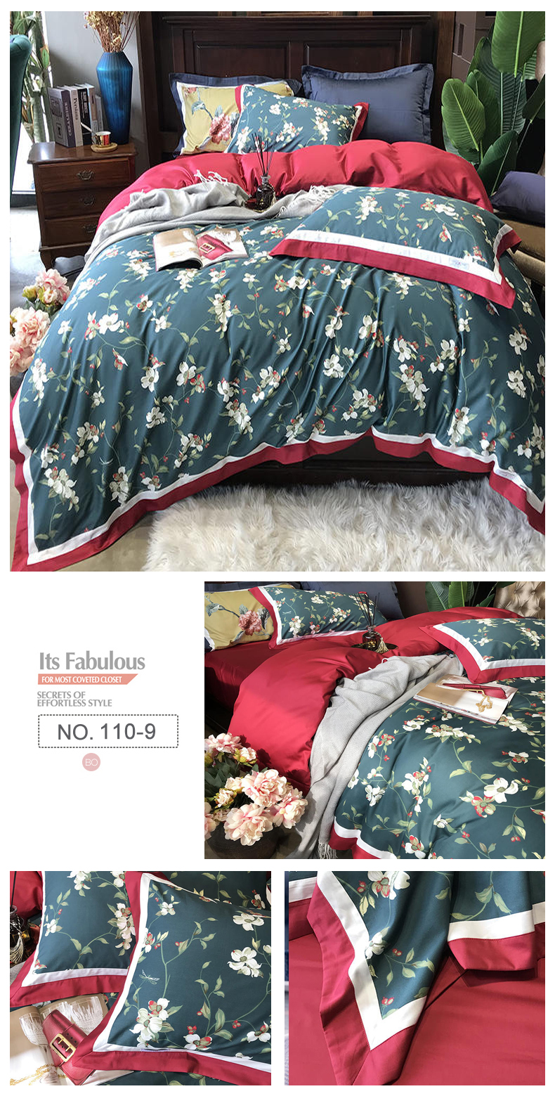 Cotton Printed Bedding Set