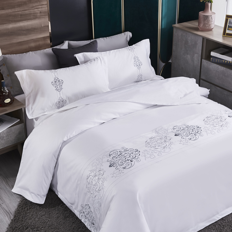 600 Thread Count Cotton Embroidered Deep Pocket Sheets