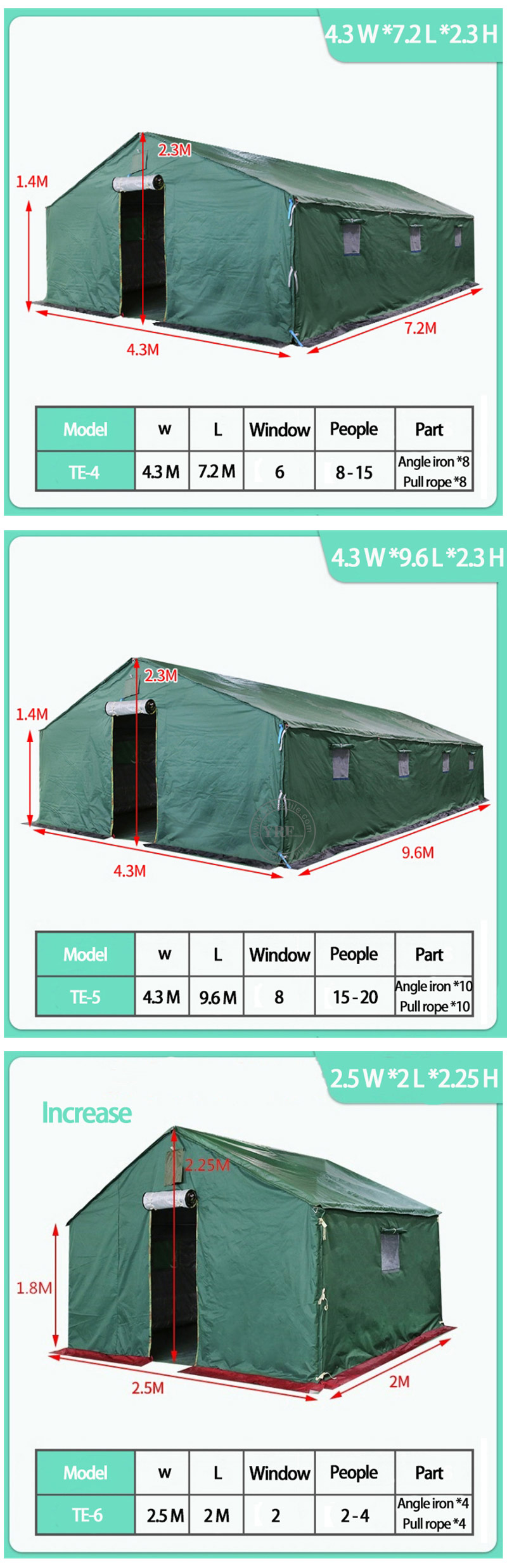 Modular Tent Disaster Relief