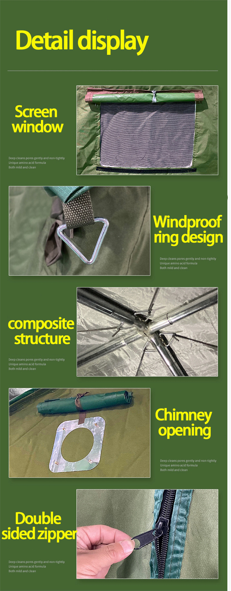 Easy Set Up Outdoor Beach Tent Camping Tent for Sale