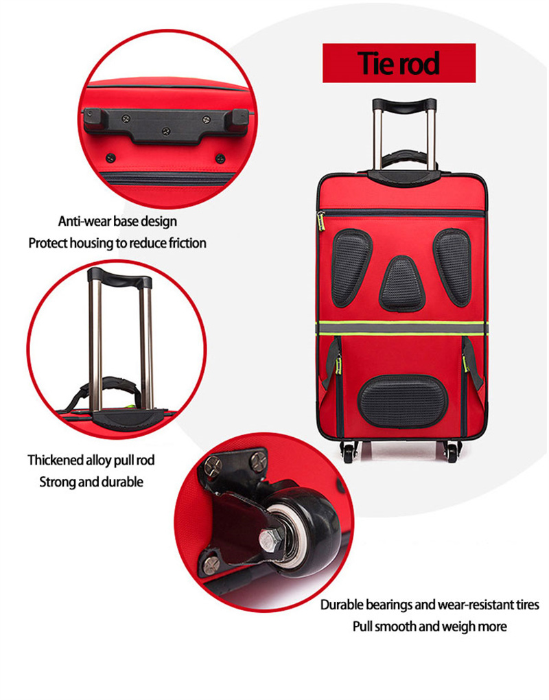 School Survival Camping Outdoor First Aid Kit Bag