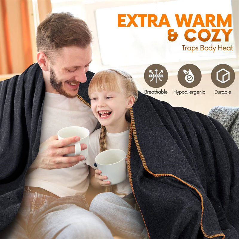 2300g Army 10% Wool Extreme Cold Warm - keeping Blanket