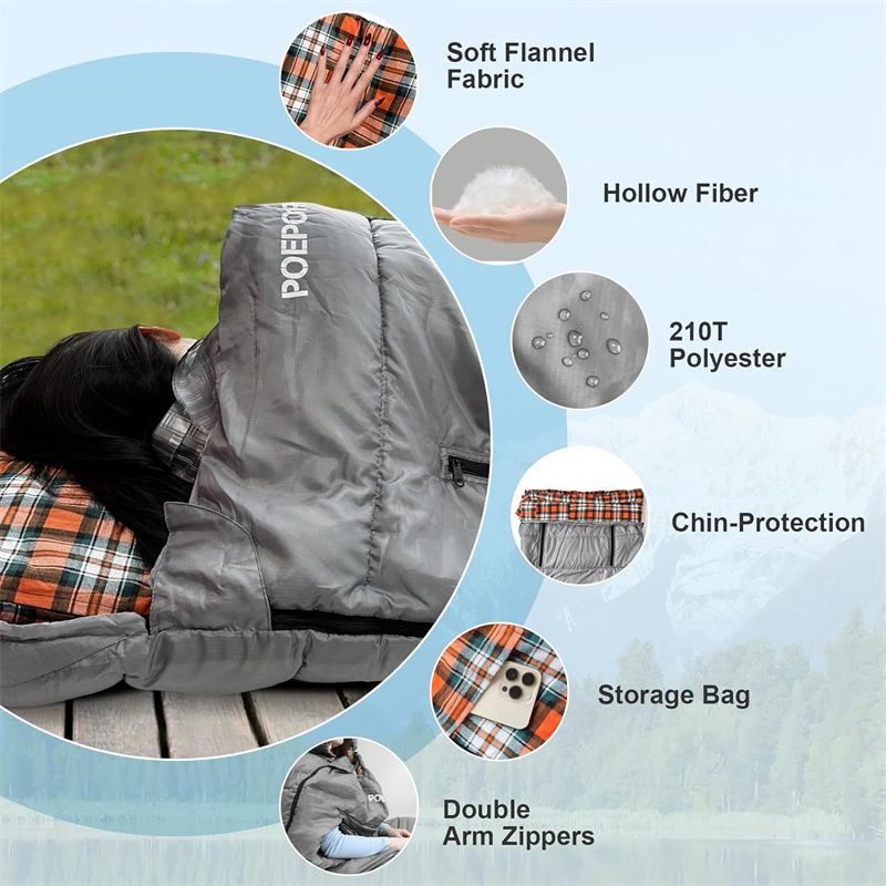Bulk Packaging Disaster Relief Sleeping Bag