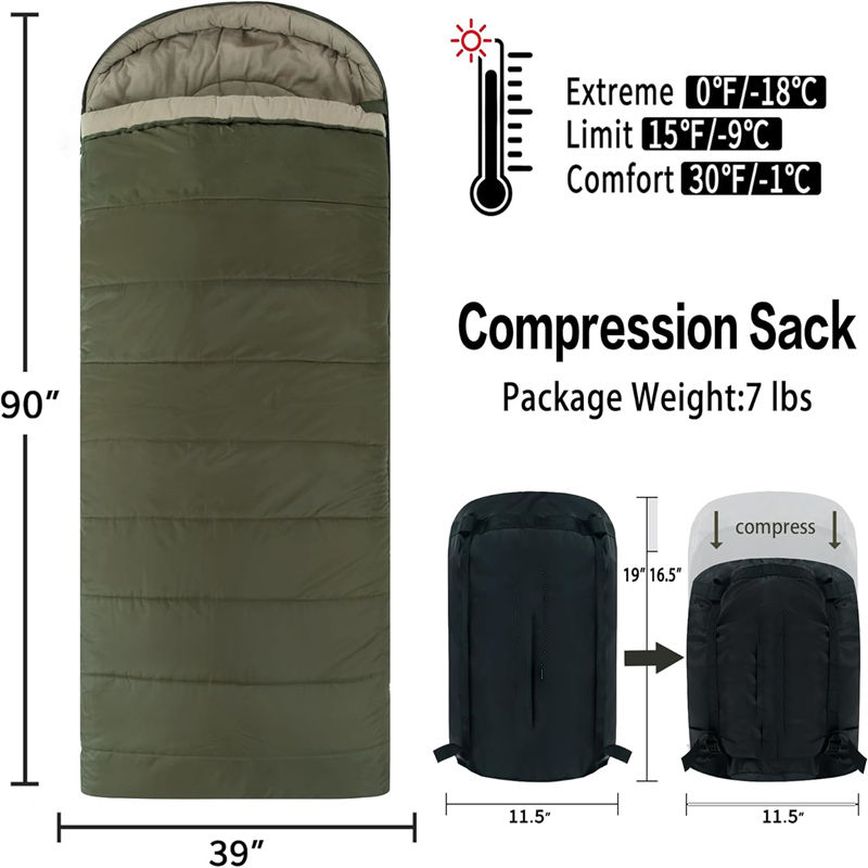 Efficient Distribution Emergency Sleeping Bag