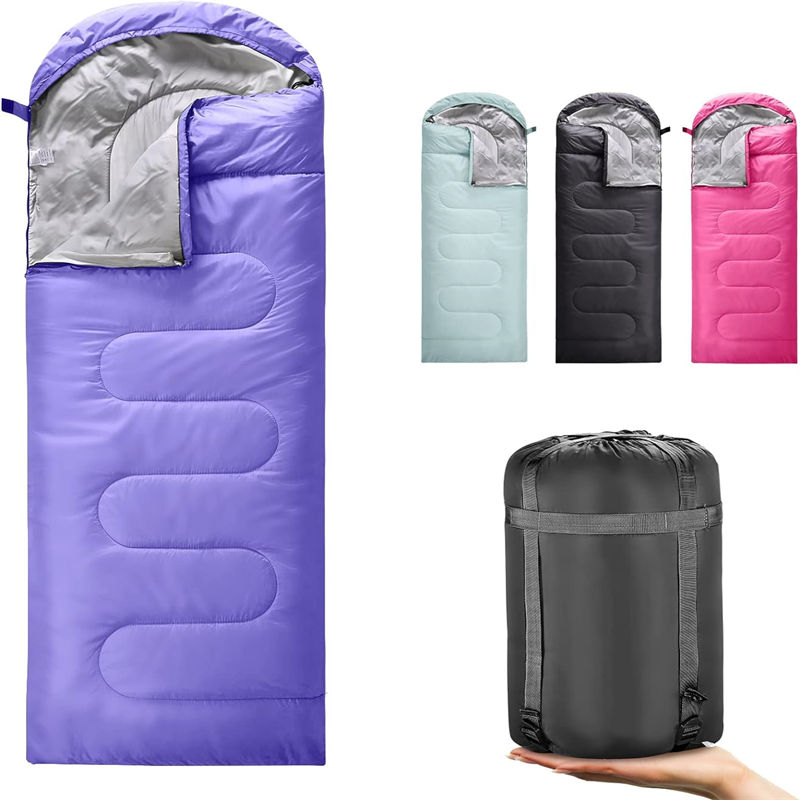 Red Cross supported purple sleeping bag items - YRF