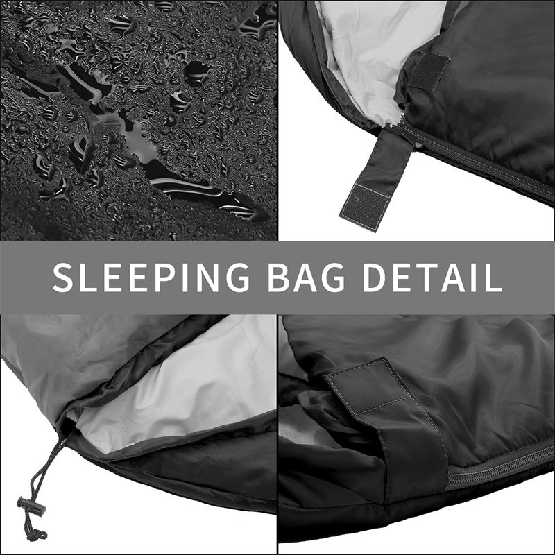 Polyester Silk Lining Comfortable Sleeping Bag