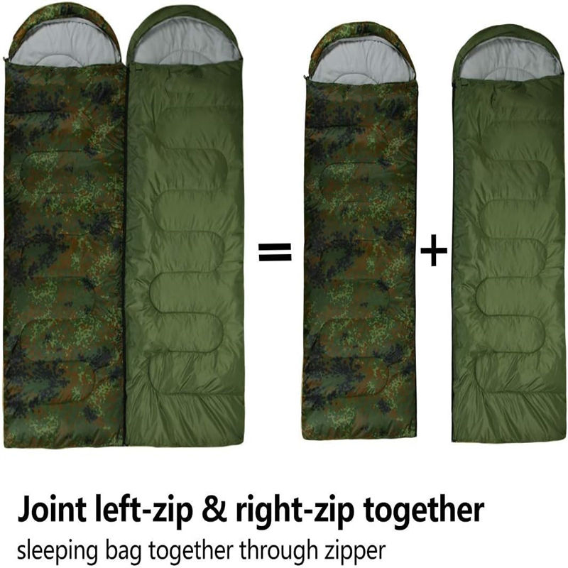 Hollow Cotton Filled Extreme Cold Sleeping Bag