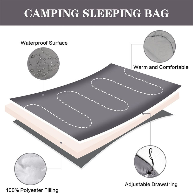 240T foam Emergency Rescue sleeping bag