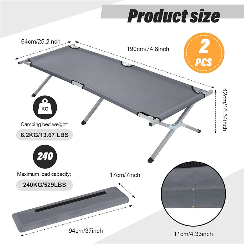 Moisture - resistant anti - bacterial disaster bed