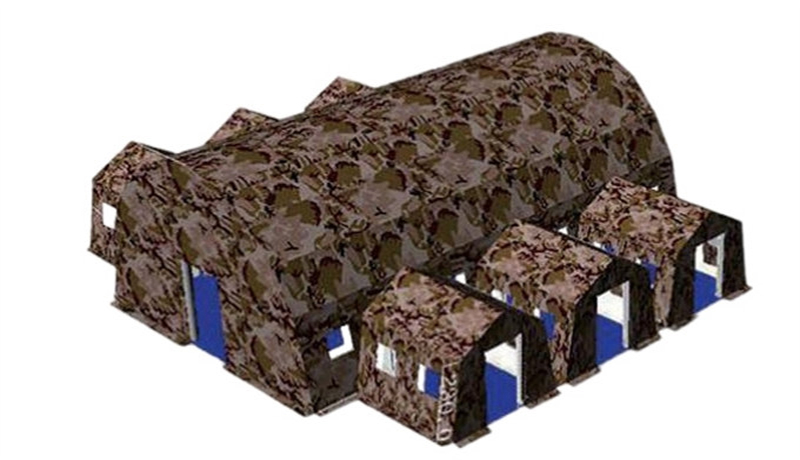 10 - year service tent XL Camouflage in China disaster relief