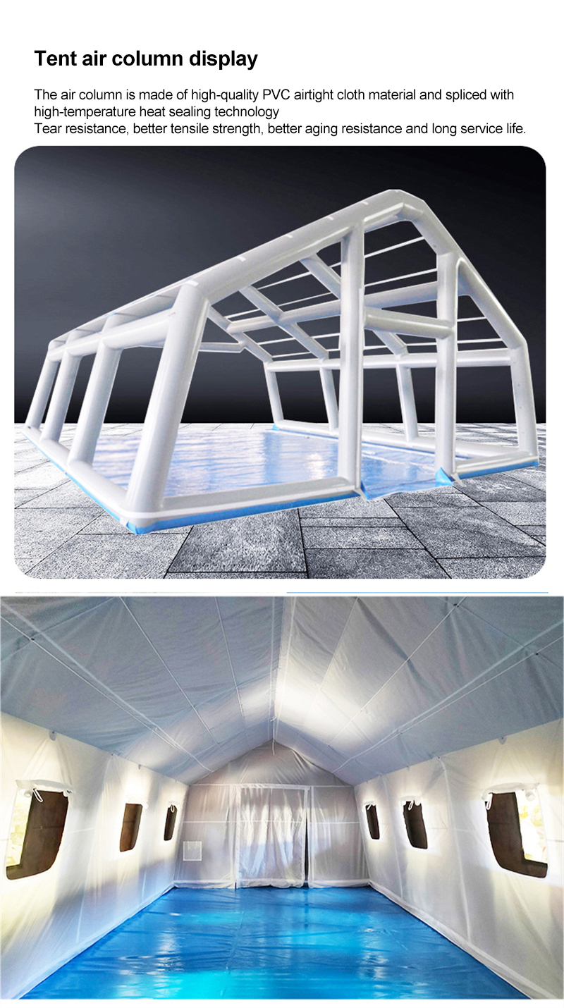 Level 8 Wind-Resistant Military Inflatable Tent