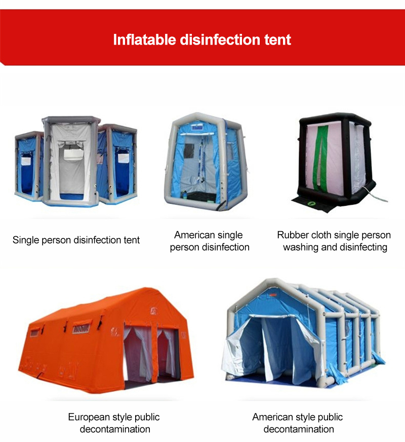550D Oxford Fabric Disaster Relief Tent