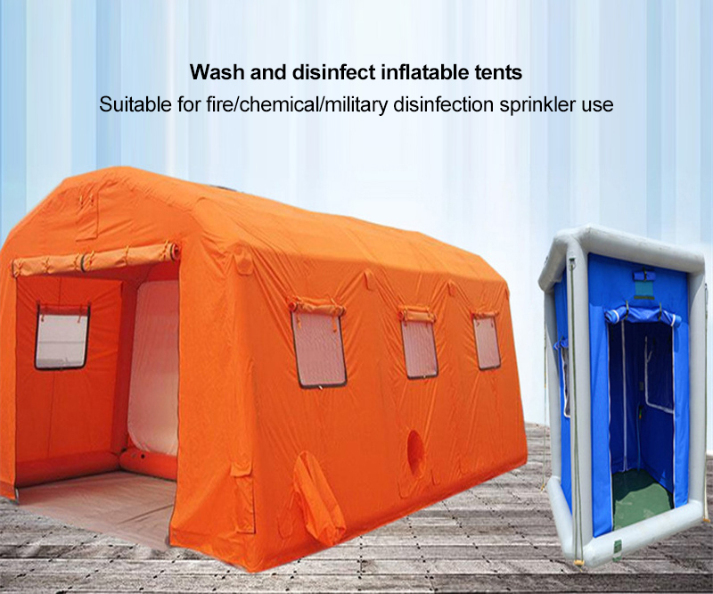 Key component for decon tent YRF