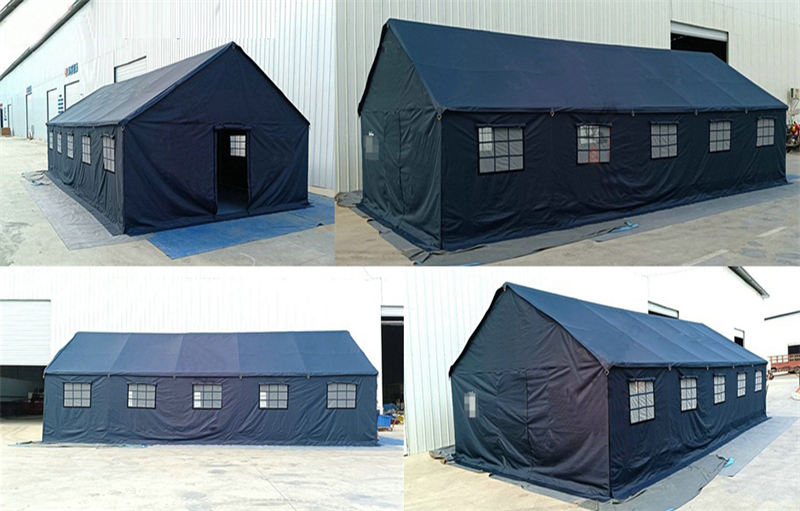 Professional blue emergency tent