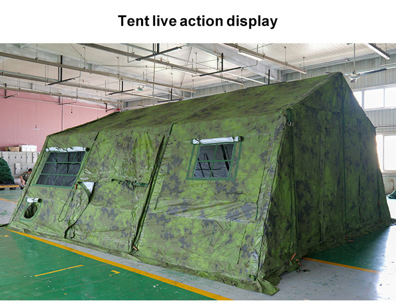 Camouflage Large Tent for Emergency