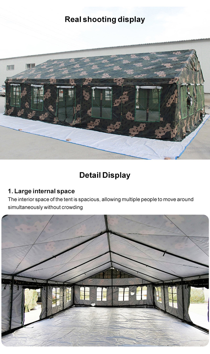 High-quality Camouflage Shelter Tent Materials for Polar Regions