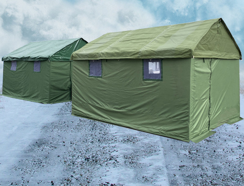 Stable Green tent for typhoons