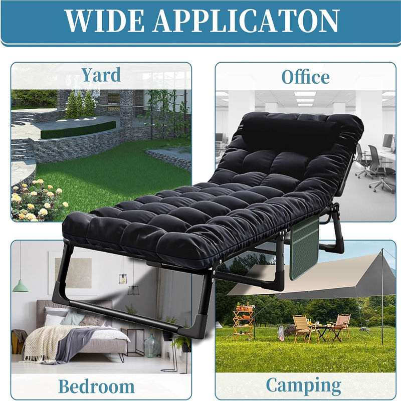 Field disaster relief foldable bed