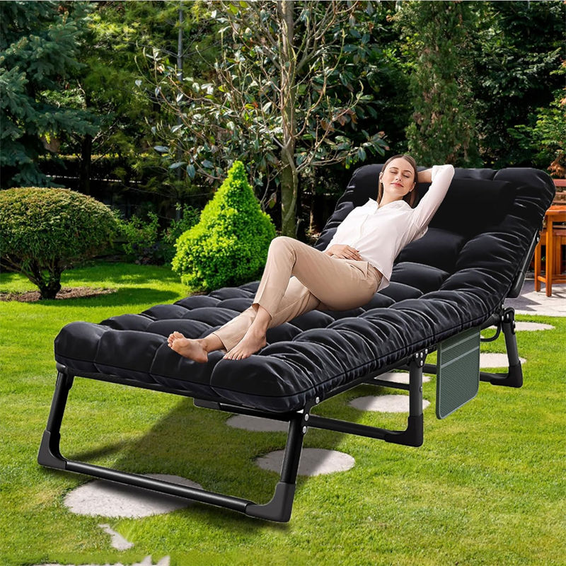 High - strength disaster relief foldable bed