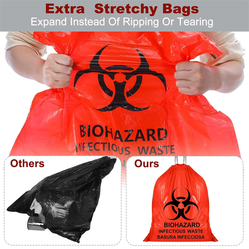 50-Piece Pack Hospital Infection Department Specialized Bag
