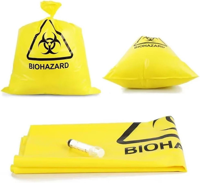 LDPE/HDPE Composite Medical Waste Bag