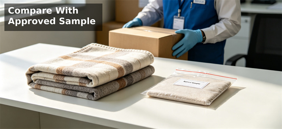 Relief blanket approved sample comparison for procurement acceptance and bulk order quality verification Relief blanket approved sample comparison for procurement acceptance and bulk order quality verification