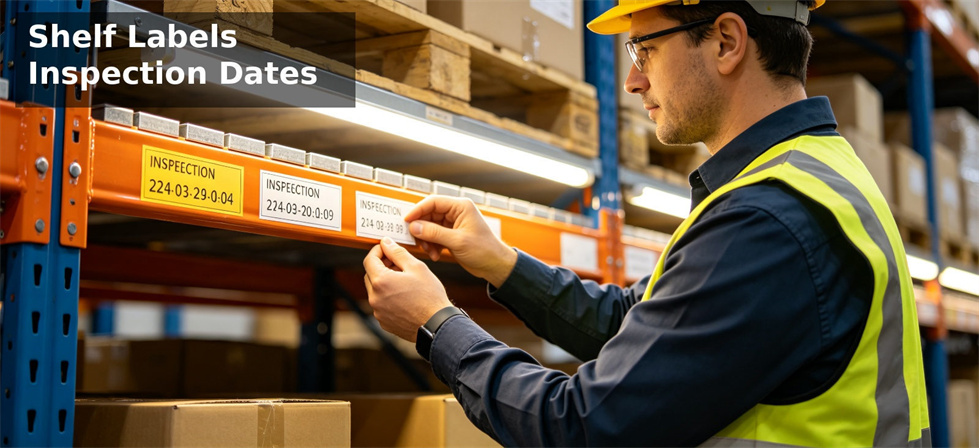 Relief blanket shelf label inspection for stock rotation dates and traceable warehouse reserve management Relief blanket shelf label inspection for stock rotation dates and traceable warehouse reserve management