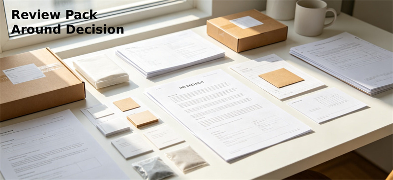 Extreme cold relief blanket document pack review for quotation, sample and compliance decision control