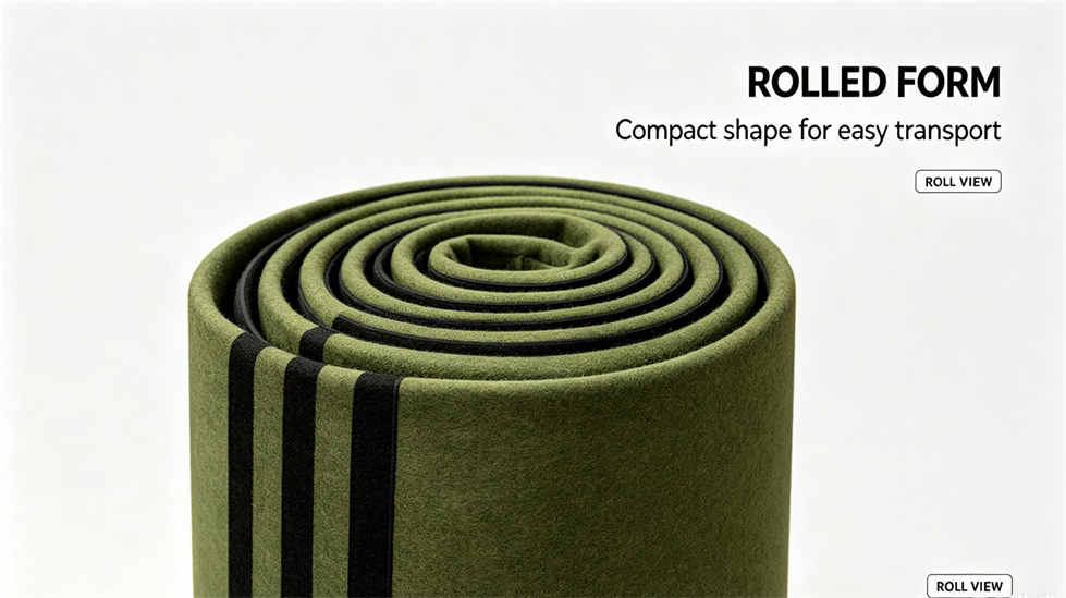 Army Green field camp wool blanket shown for colour and appearance assessment in field logistics and camp supply.
