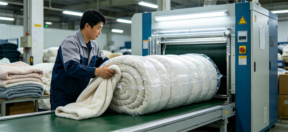 Bulk relief blanket compression production review for preventing informal changes on the production line