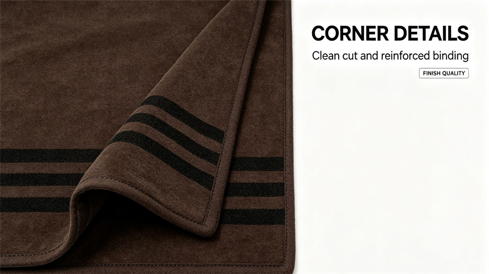 Dark Brown institutional replenishment blanket shown for primary product review in repeat-order specification control. Dark Brown institutional replenishment blanket shown for primary product review in repeat-order specification control.