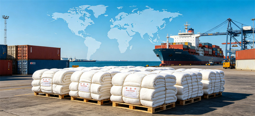 Relief blanket export packing stack for planning shipment documents and receiving checks before delivery
