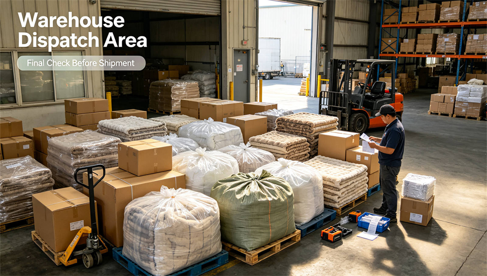 Emergency blanket warehouse stock showing solid color brown warehouse for institutional procurement review Emergency blanket warehouse stock showing solid color brown warehouse for institutional procurement review