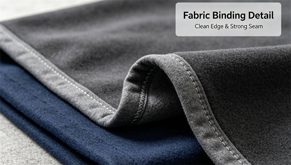 Emergency blanket product detail showing solid color mixed color for institutional procurement review