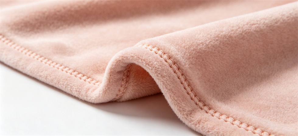 Polyester fleece blankets shown in multiple sizes for bulk shelter distribution for B2B procurement