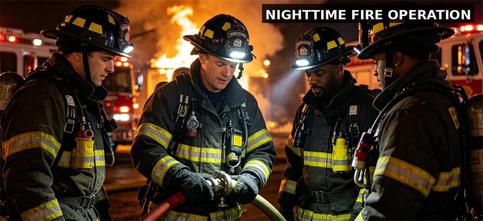 Firefighter gear night rescue for institutional procurement, inspection and supply planning