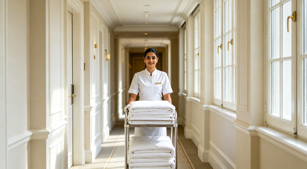 Institutional bedding product display showing material quality and design details for commercial procurement decision making suitable for emergency shelters hospitals universities and hotels requiring durable comfortable bedding solutions