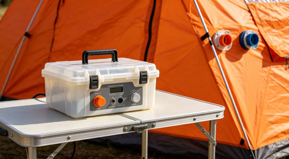 Control unit for decontamination system, simple control panel, product shot decontamination shower system for hazmat emergency response red and white inflatable emergency tent for disaster relief operations