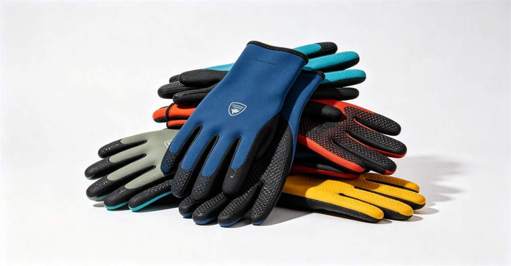 Water resistant gloves stack neoprene liquid proof bulk safety gloves wholesale bulk supplier China